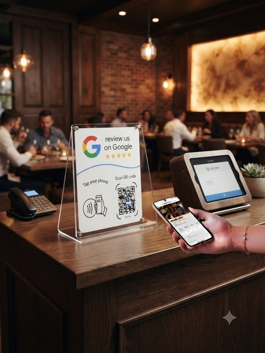 QuickReview — 3 Pack Preprogrammed Google Review Cards