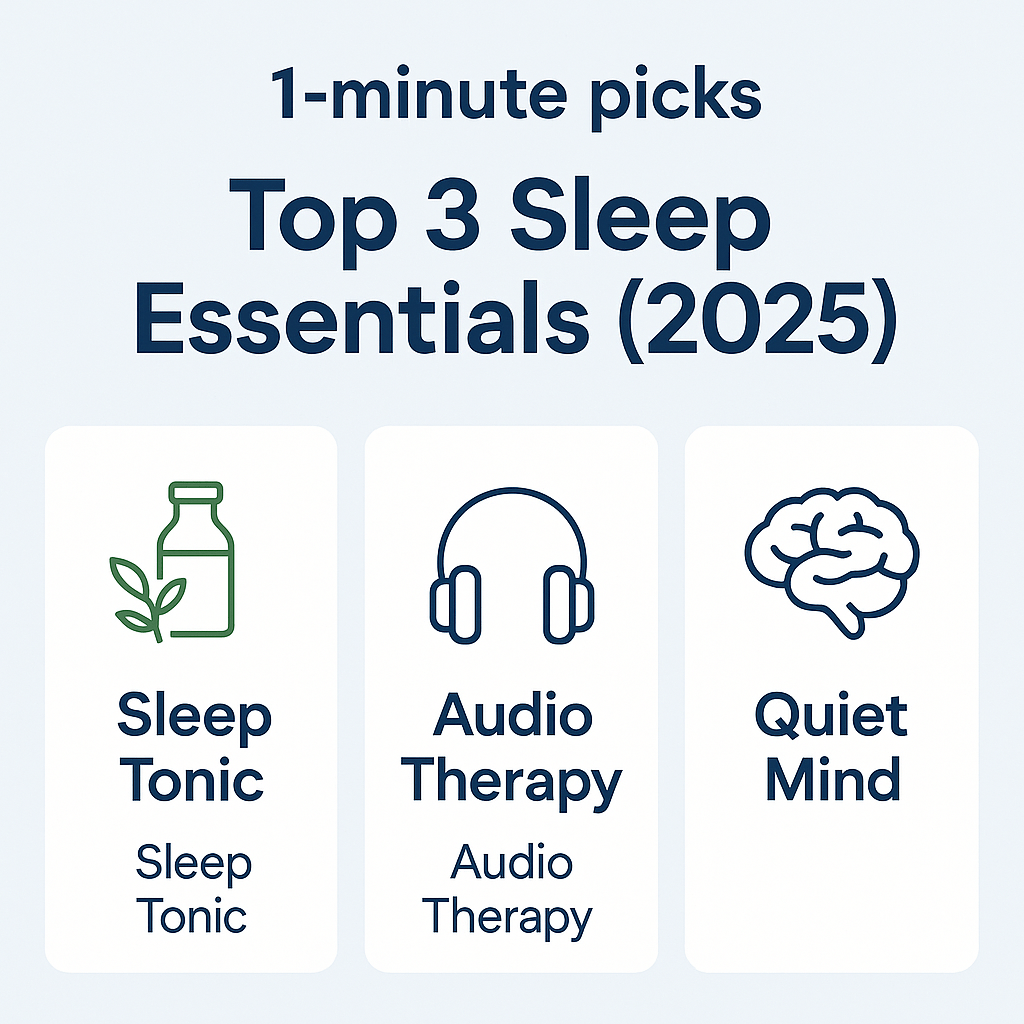 [1-minute picks] 💤 2025’s Best Sleep Essentials You Can Actually&nbsp;Buy