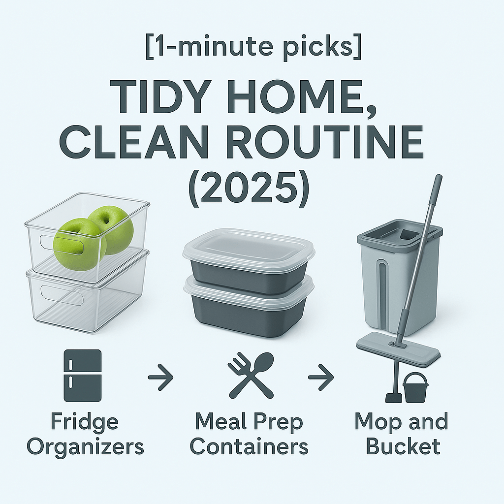 [1-minute picks] 3 simple tools to organize your home&nbsp;(2025)